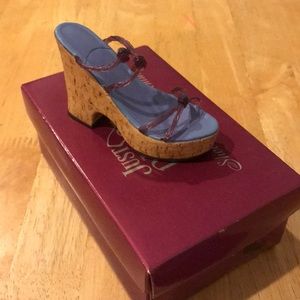 Cork Wedge-Just The Right Shoe-Miniature Shoe